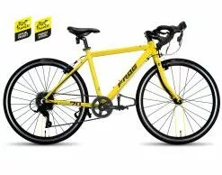 Frog Racer 70, 26" Gul TDF - Børne Racercykel