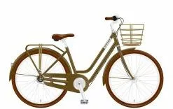 Norden Clara Pigecykel 26" - Oliven Grøn